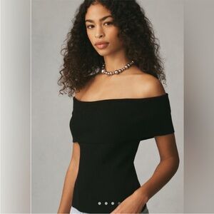 Anthropologie Off-The-Shoulder Sweater Tank top